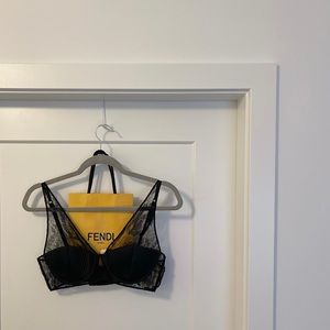 FENDI Lace Bralette | Size 42